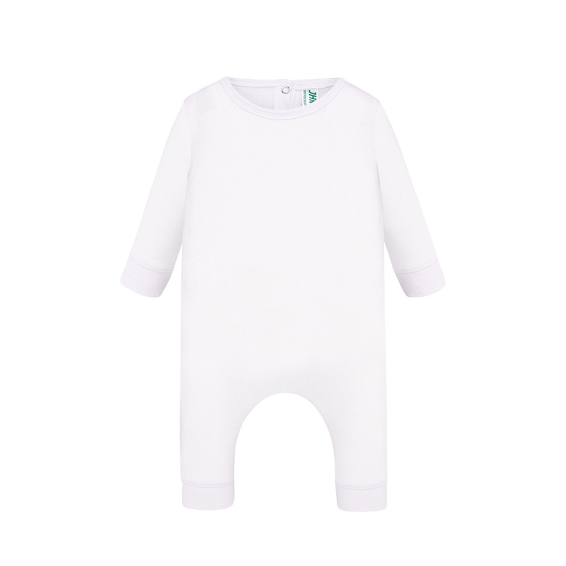 Pagliaccetto baby manica lunga felpa leggera french terry