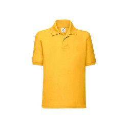 Polo bambino manica corta 65/35
