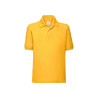 Polo bambino manica corta 65/35