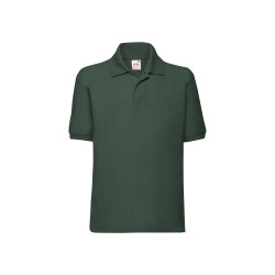 Polo bambino manica corta 65/35