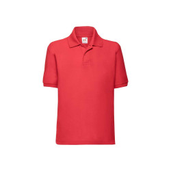 Polo bambino manica corta 65/35