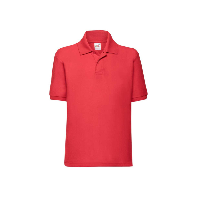 Polo bambino manica corta 65/35