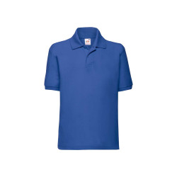 Polo bambino manica corta 65/35