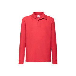 Polo bambino manica lunga 65/35