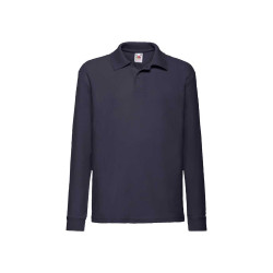 Polo bambino manica lunga 65/35