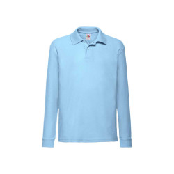 Polo bambino manica lunga 65/35