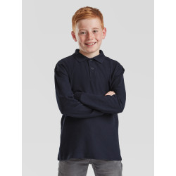 Polo bambino manica lunga 65/35