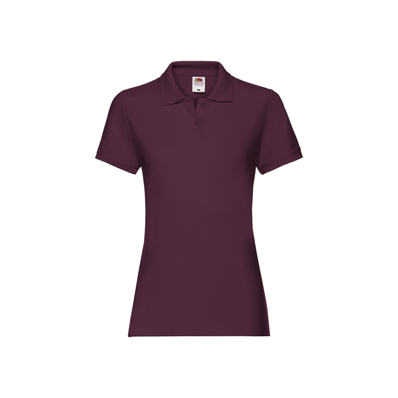 Polo donna manica corta premium