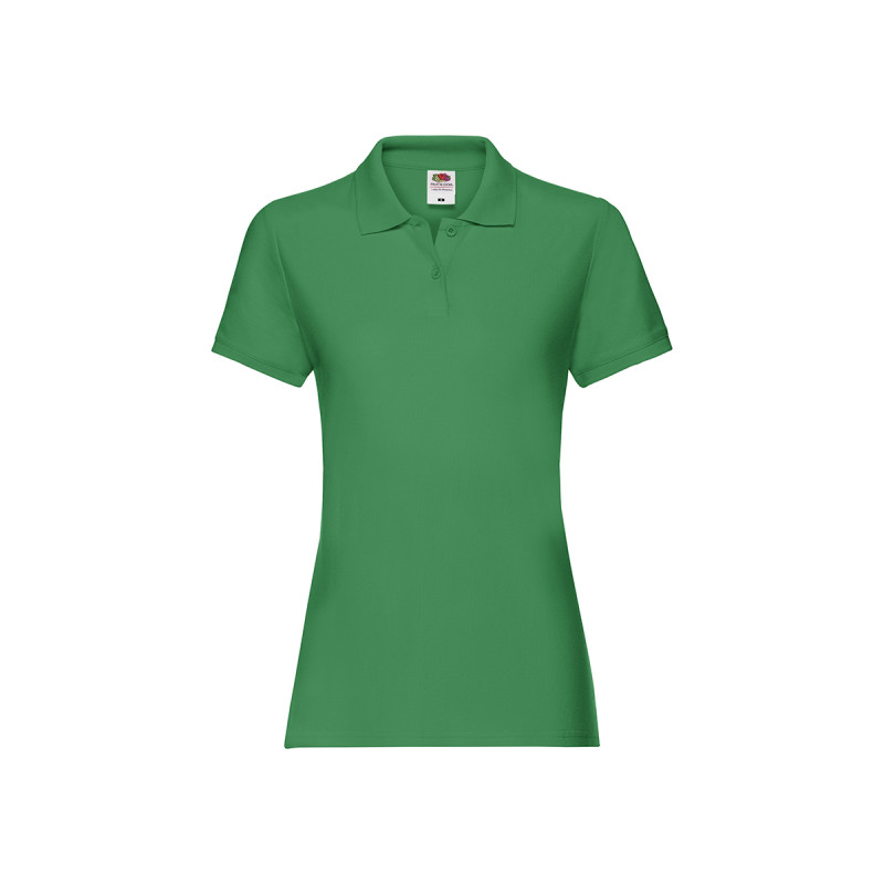 Polo donna manica corta premium