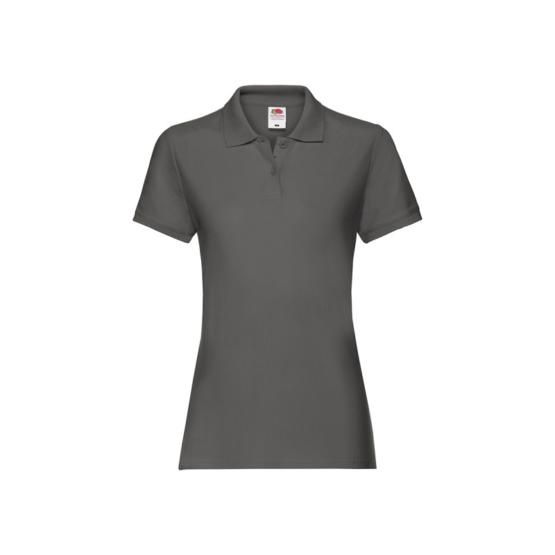 Polo donna manica corta premium