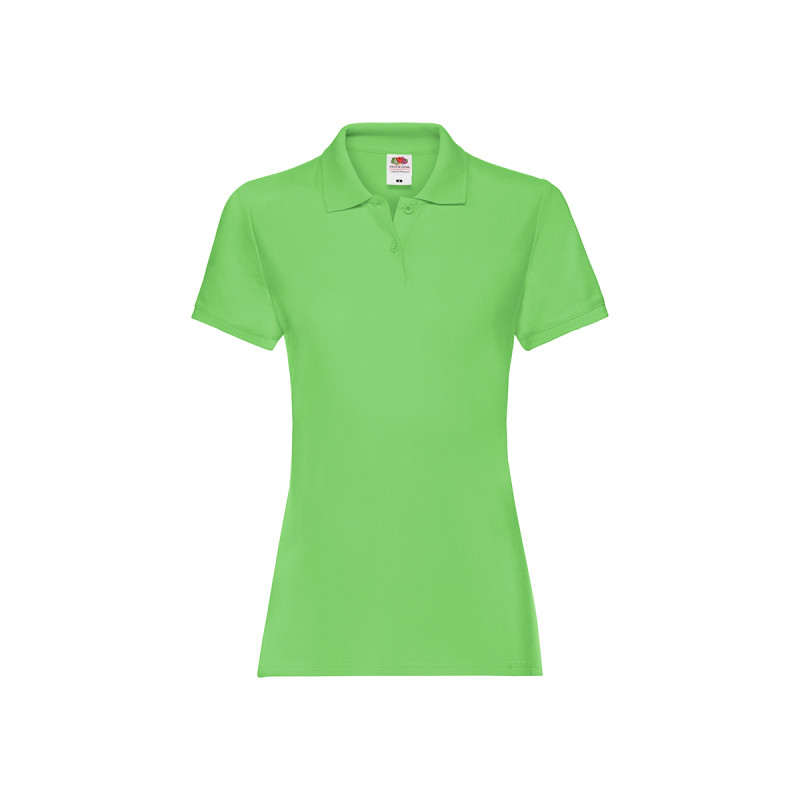 Polo donna manica corta premium