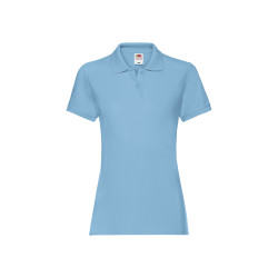 Polo donna manica corta premium