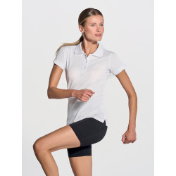 Polo donna manica corta sport pique