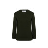 Pullover bambino collo a v