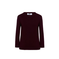 Pullover bambino collo a v