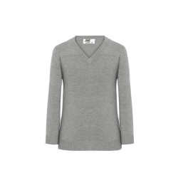 Pullover bambino collo a v