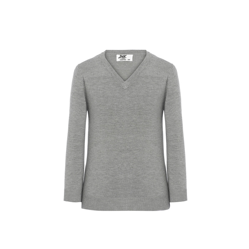 Pullover bambino collo a v