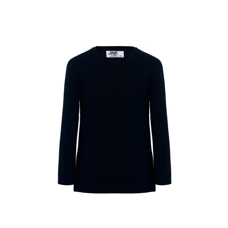Pullover bambino collo a v