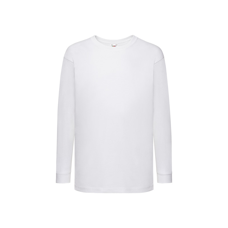 T-shirt bambino manica lunga valueweight