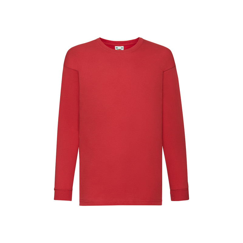 T-shirt bambino manica lunga valueweight