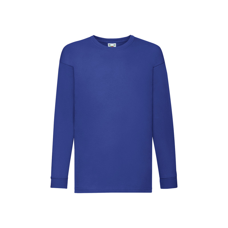 T-shirt bambino manica lunga valueweight