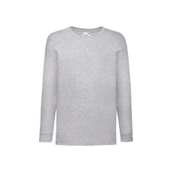 T-shirt bambino manica lunga valueweight