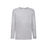 T-shirt bambino manica lunga valueweight