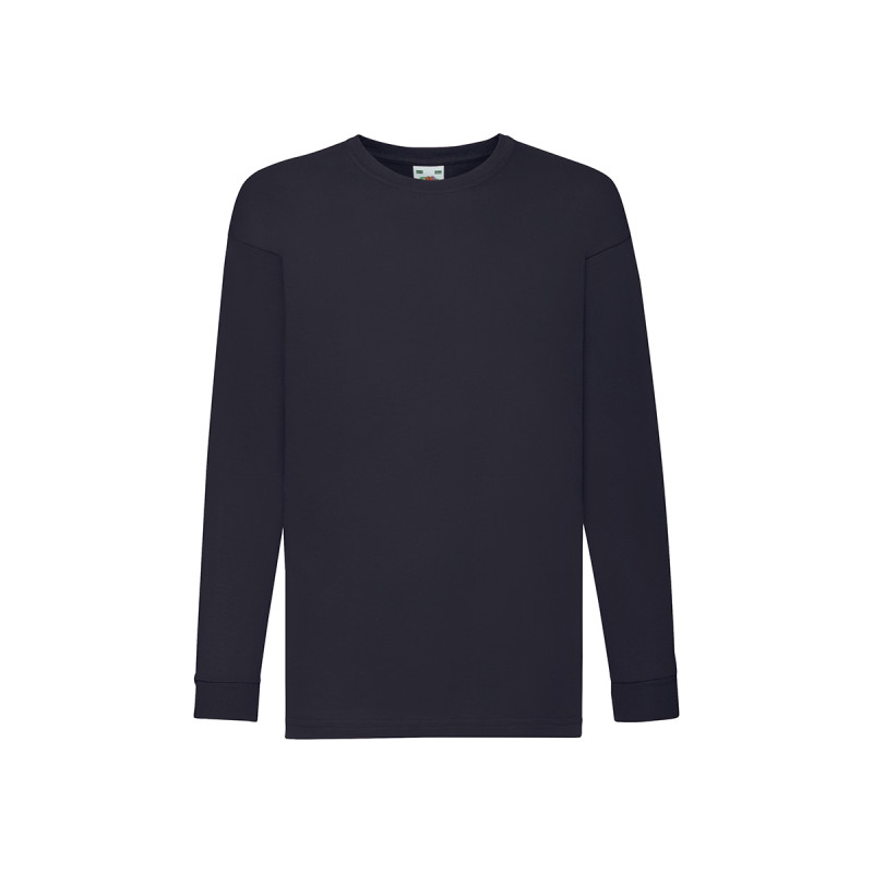 T-shirt bambino manica lunga valueweight
