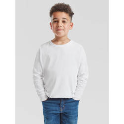 T-shirt bambino manica lunga valueweight
