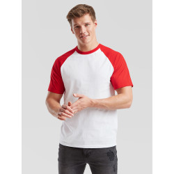 T-shirt uomo manica corta valueweight baseball