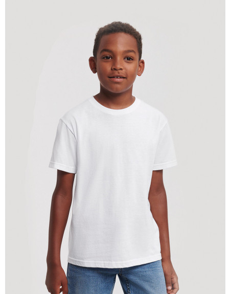 T-shirt bambino manica corta slim