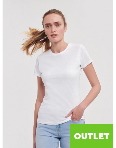 T-shirt donna manica corta slim