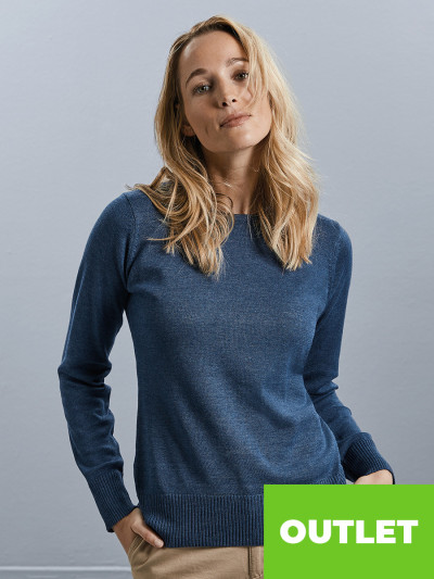 Pullover donna girocolo