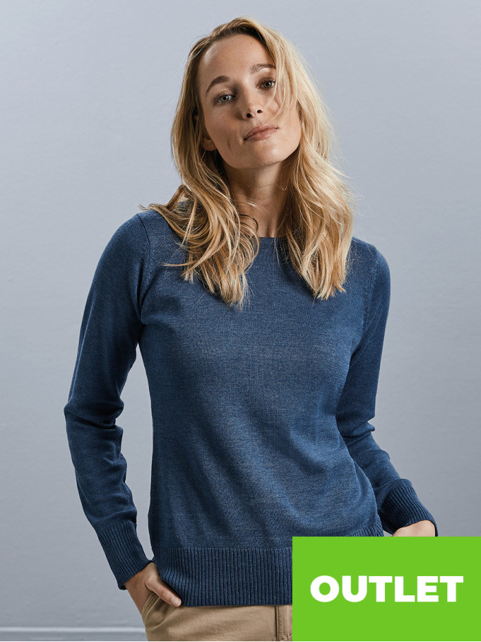 Pullover donna girocolo