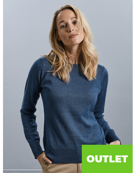 Pullover donna girocolo