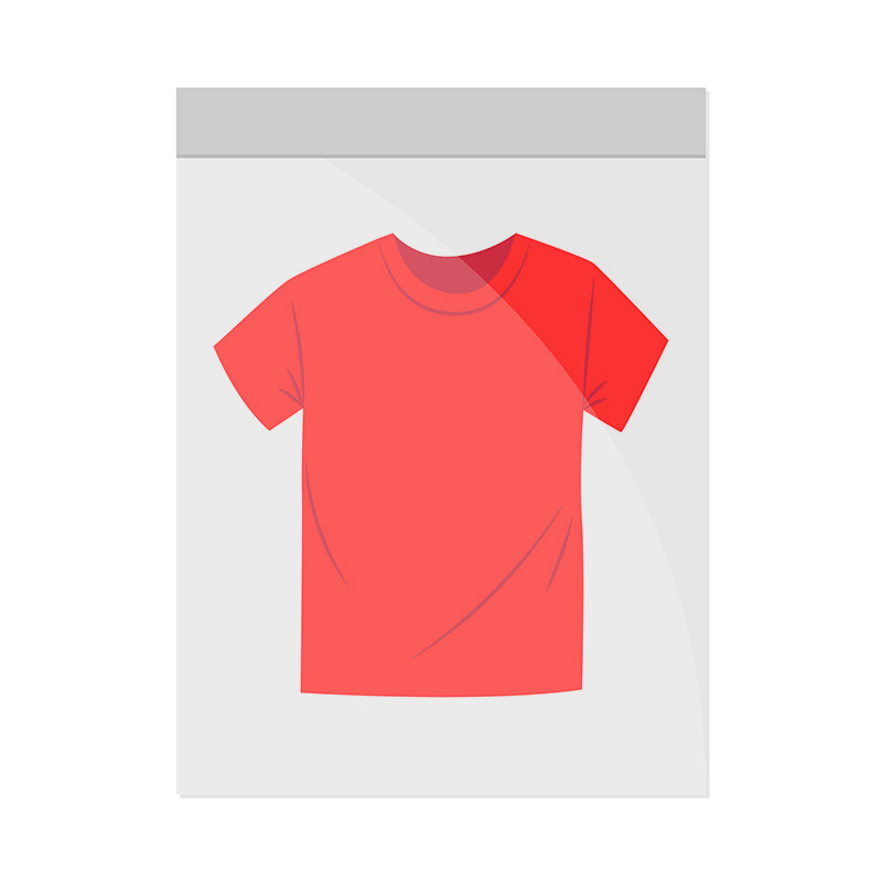 Busta trasp per t-shirts pm000