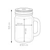 Jar glass pc478