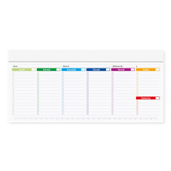 Slim planning multicolor pa807