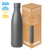 Steel mat bottle 500 flat pc416
