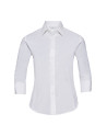 Camicia donna manica 3/4 stretch