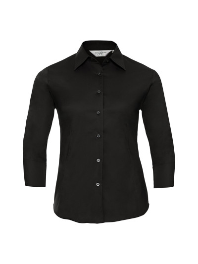 Camicia donna manica 3/4 stretch
