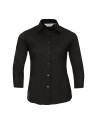 Camicia donna manica 3/4 stretch
