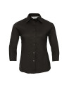Camicia donna manica 3/4 stretch