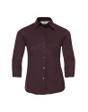 Camicia donna manica 3/4 stretch