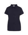 Camicia donna manica corta popeline