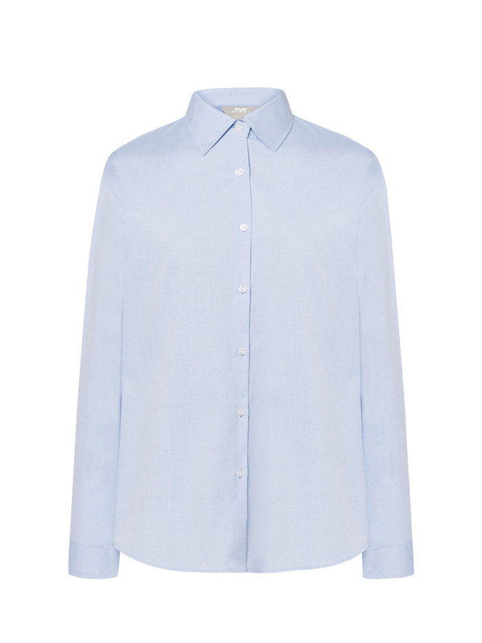 Camicia donna manica lunga oxford