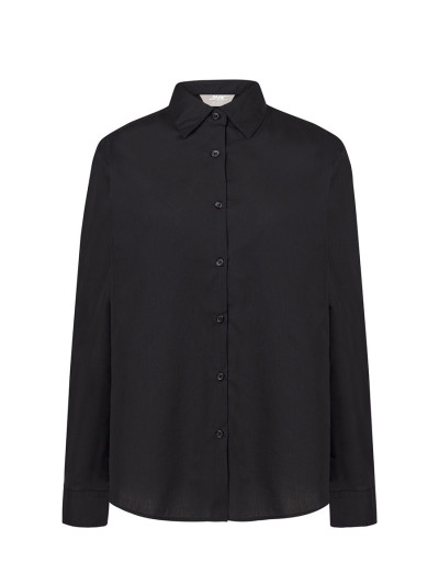 Camicia donna manica lunga popeline