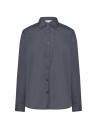 Camicia donna manica lunga popeline