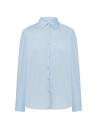Camicia donna manica lunga popeline