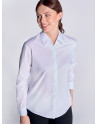 Camicia donna manica lunga popeline